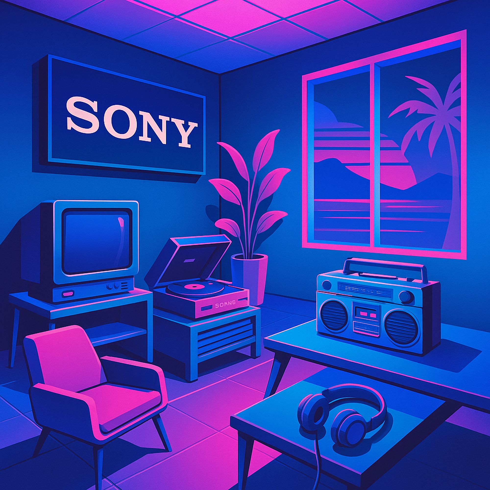 Sony: Mastermind of innovation behind music, movies, and machines.