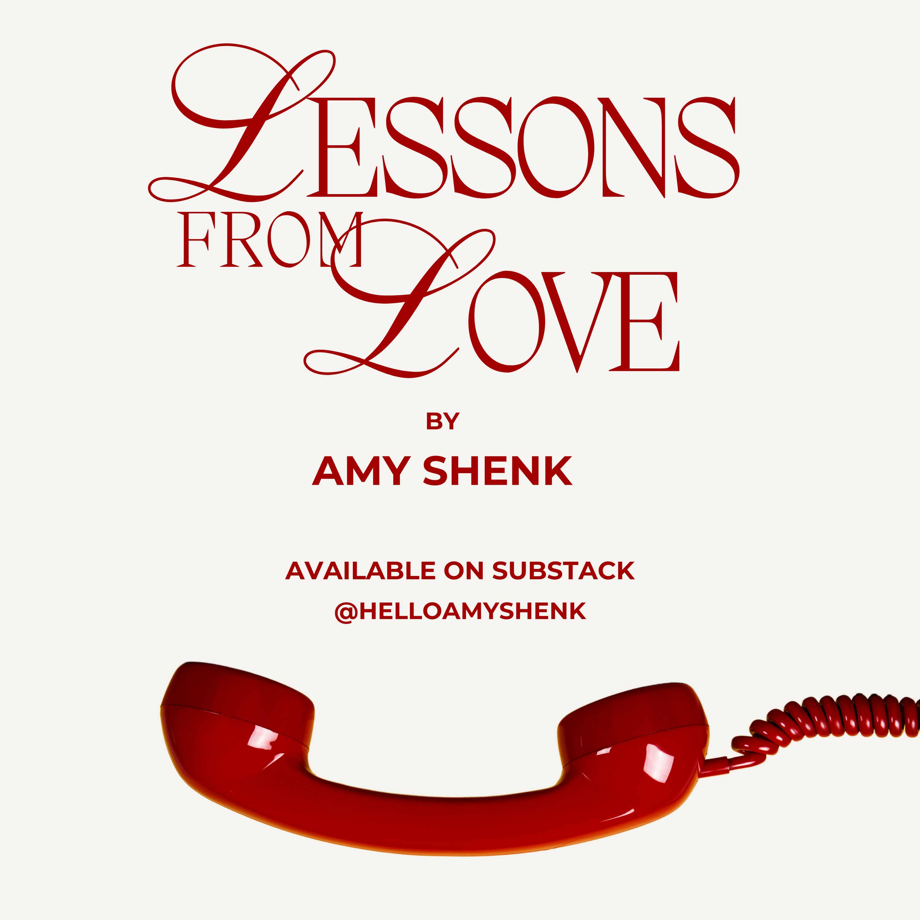 Lessons From Love