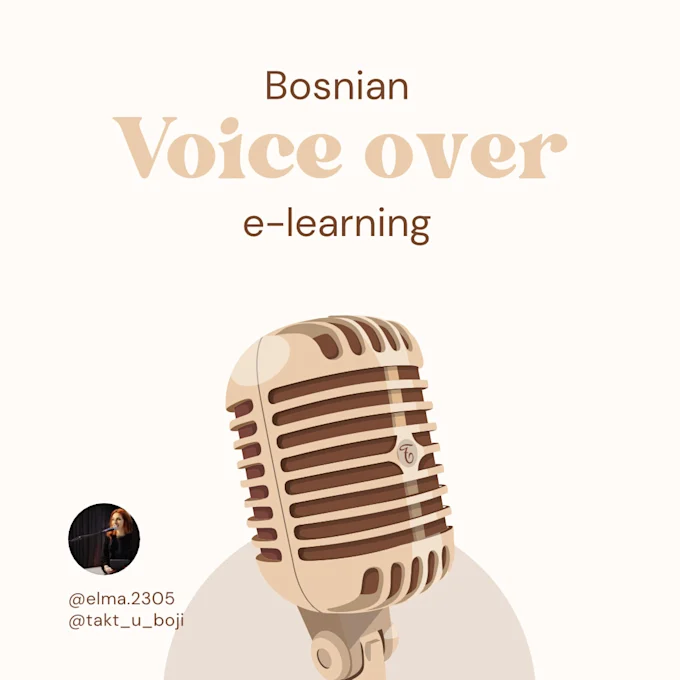 Voice over za Online Edukaciju