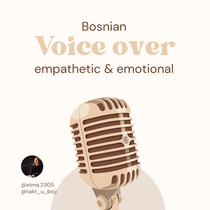 Emotivan i empatičan voice over