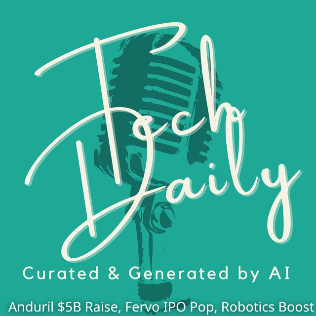 Anduril $5B Raise, Fervo IPO Pop, Robotics Boost