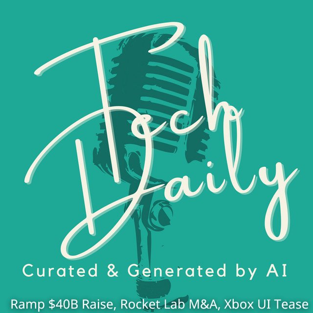 Ramp $40B Raise, Rocket Lab M&A, Xbox UI Tease