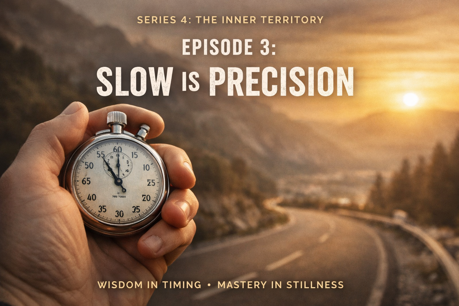 🧭The Inner Territory: Slow Is Precision – Ep. 3