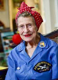 5. A REAL LIFE ROSIE THE RIVETER: A talk with Dr. Frances Carter