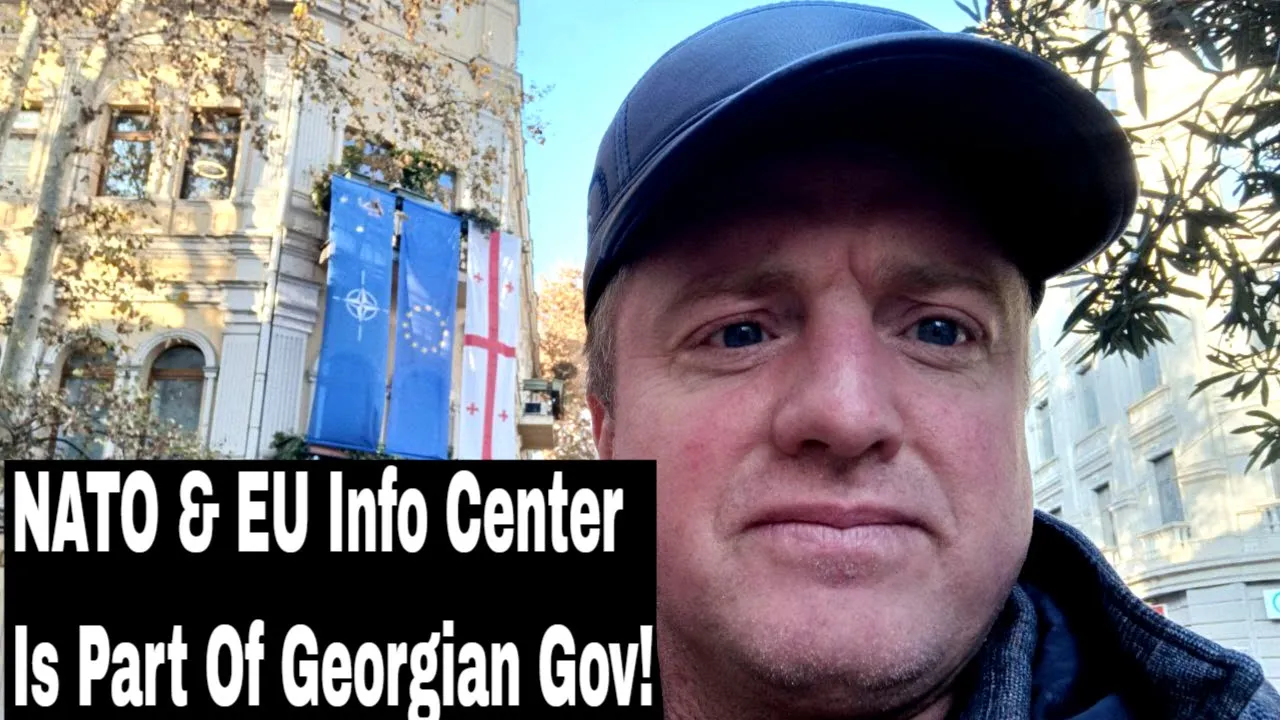 Why is NATO & EU information center part of Georgian Government?