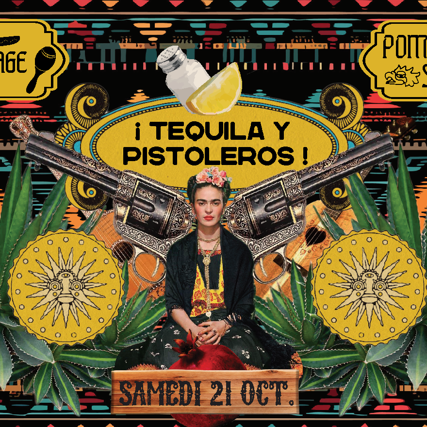 Pomegranate Sounds – ¡Tequila y Pistoleros! (le Passage, Lourdes, 21/10/23)
