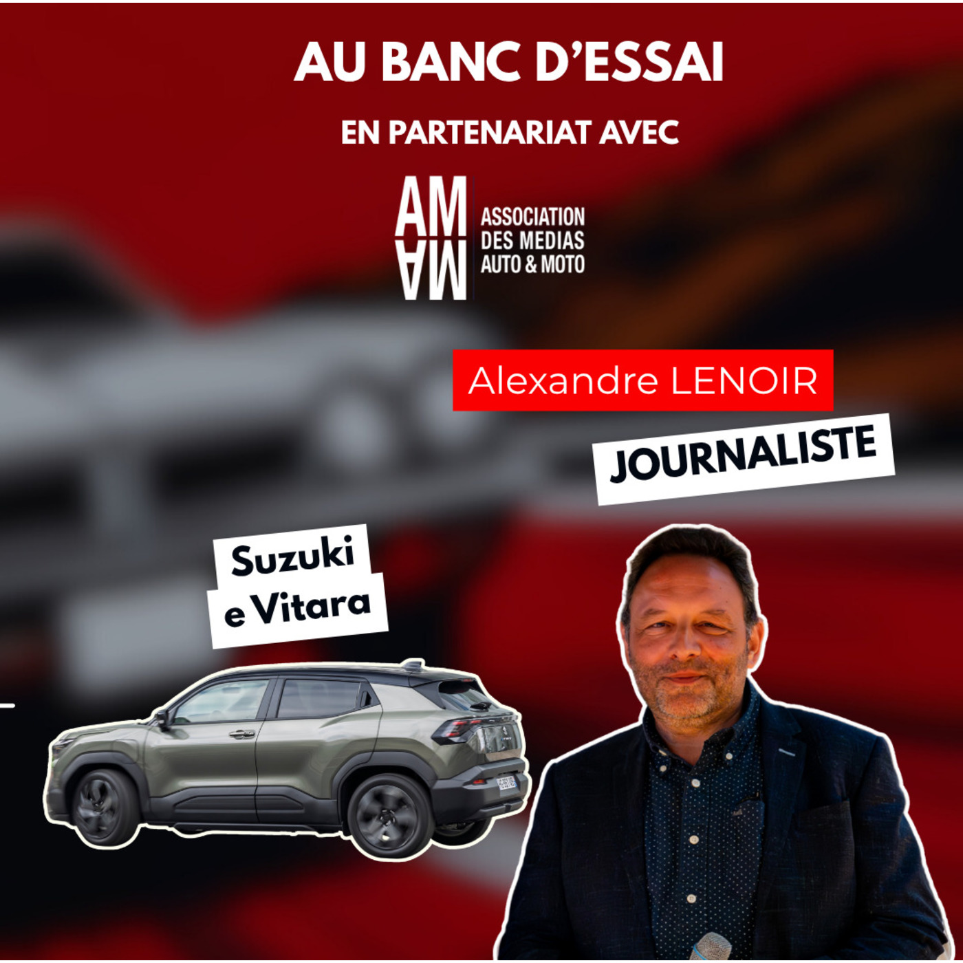 Suzuki eVitara : le premier SUV 100% électrique de la marque au banc d’essai
