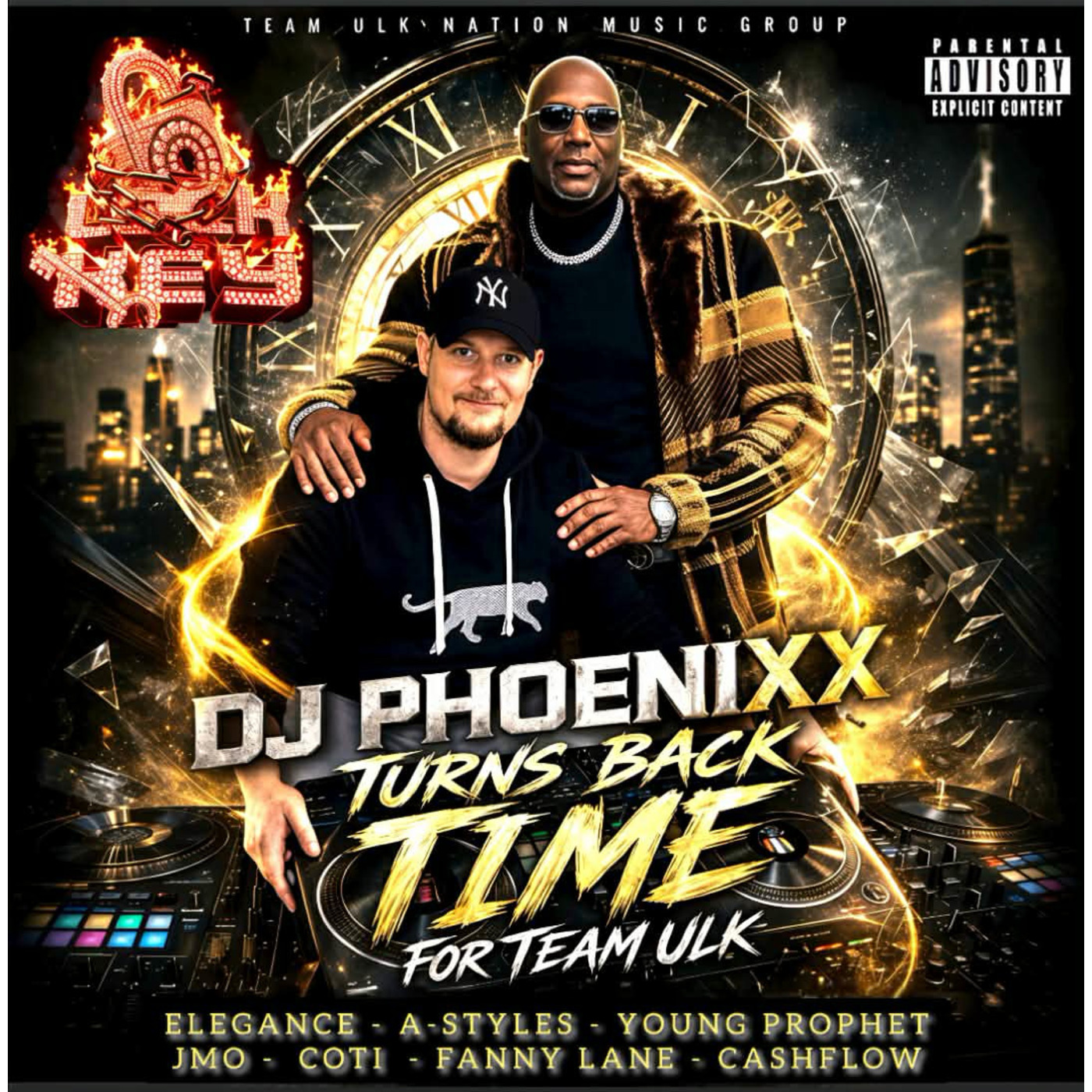 DJ Phoenixx Turns Back Time For Team U.L.K