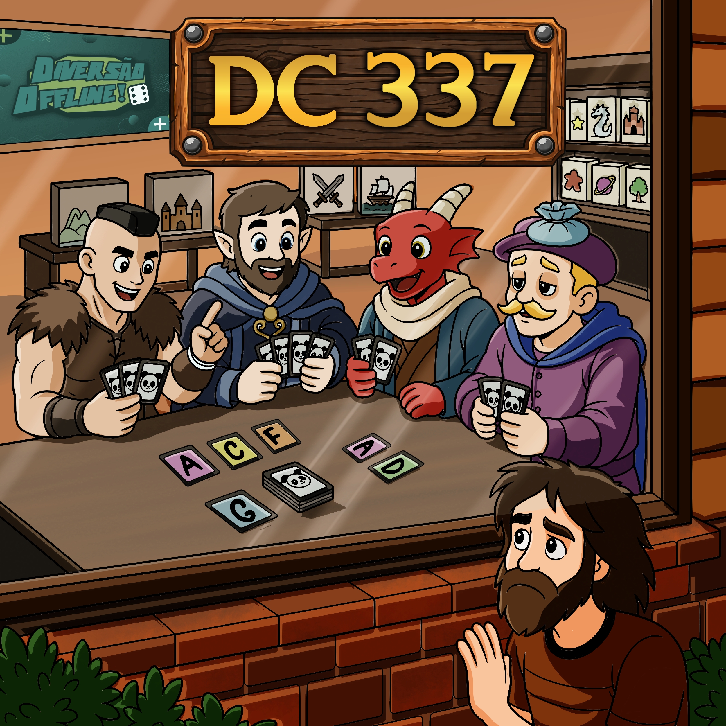 Diversão Offline 2026: bons jogos de cartas e bonequinhos feat. Andre Rumjanek | DC 337