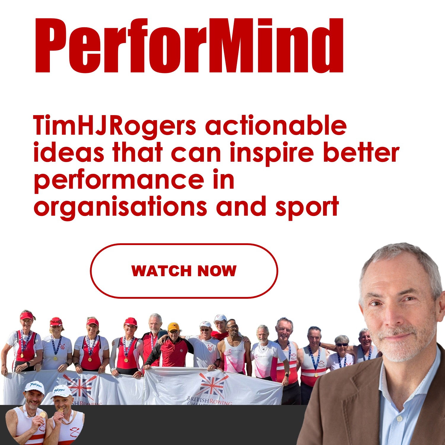 PerforMind [Performance + Mindset]  TimHJRogers Actionable Ideas for Better Performance
